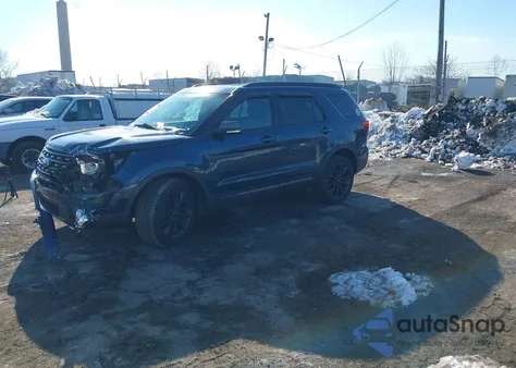 2017 Ford Explorer Xlt z USA, uszkodzony, nr VIN 1FM5K8D8XHGB75935